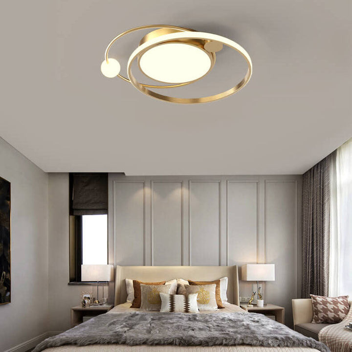 Rund LED-loftlampe | Minimalistisk nordisk design