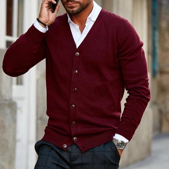 Mænds Button-Up Vest
