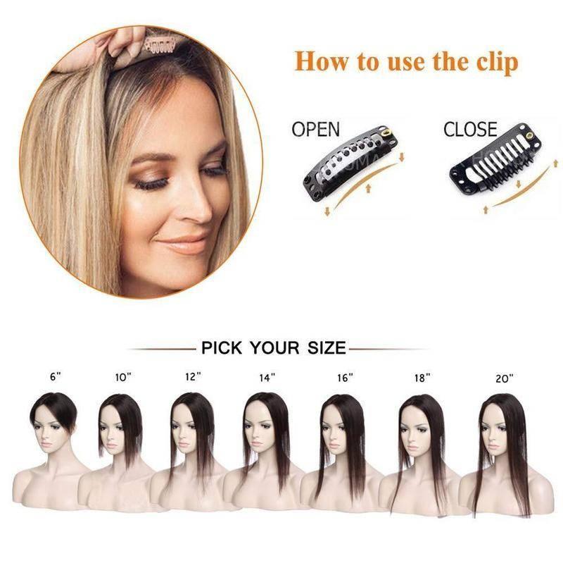 Hurtige Clip-in Hårextensions til Kort Hår – Zuri