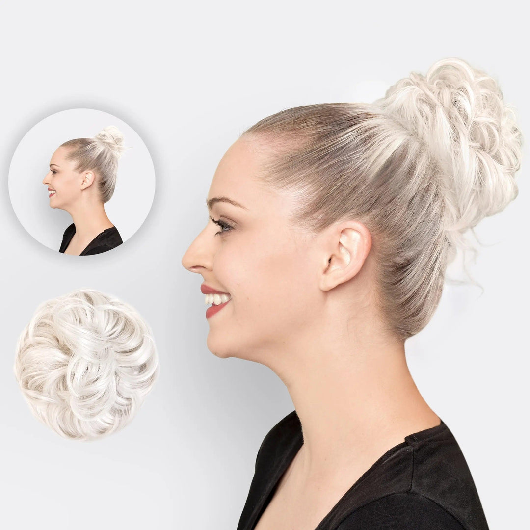 BunPop hårforlængelses-scrunchie