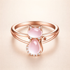 Elegant ring i roseguld med raffineret design