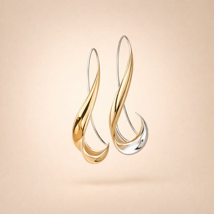 Elegant guldørering med vintageudtryk