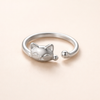 Vintage Sølv Kitty Ring