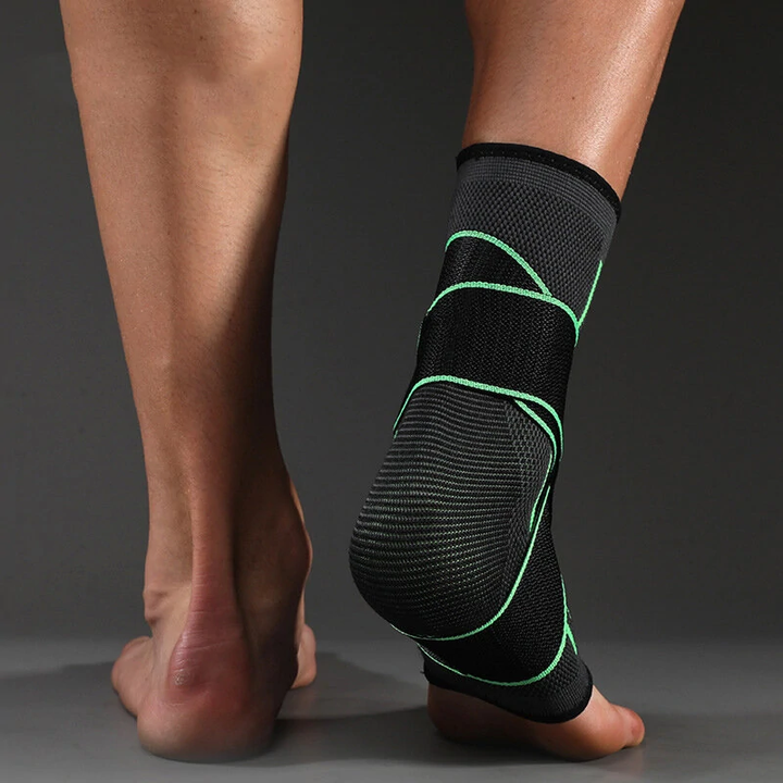 Støttende kompressionsanklebandage - FlexiFit
