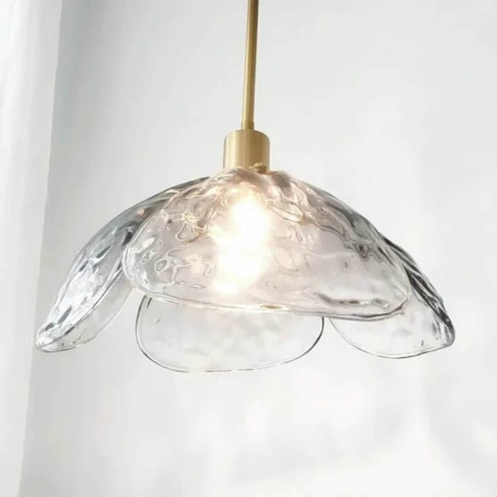 Hængelampe med blomsterblad - Elegant natlampe