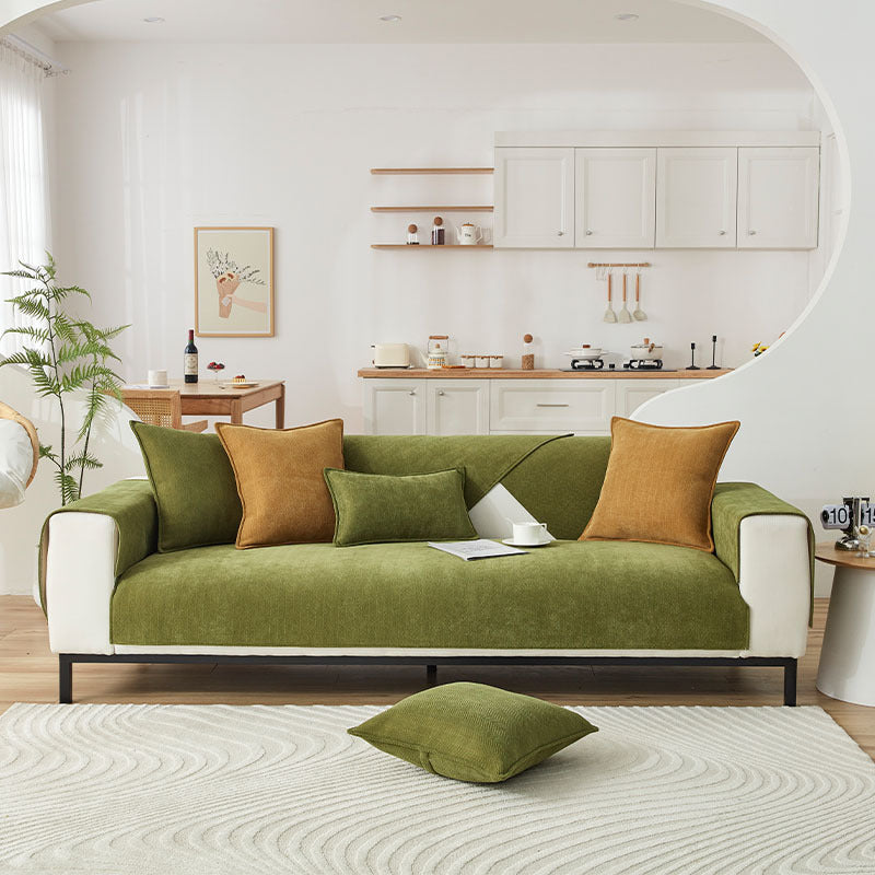 AestheticCover™ | Sofabetræk i chenille med sildebensmønster