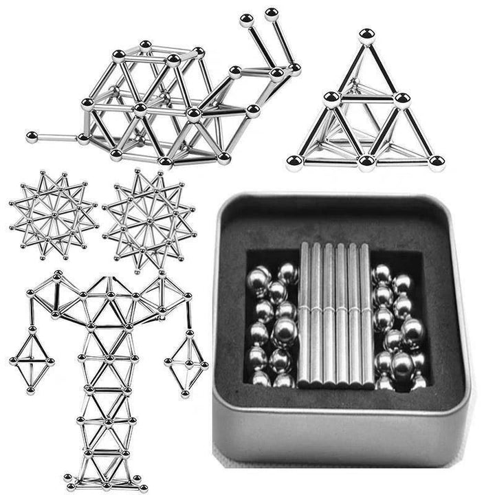 Innovative magnetiske klodser – kreativ byggeleg for børn