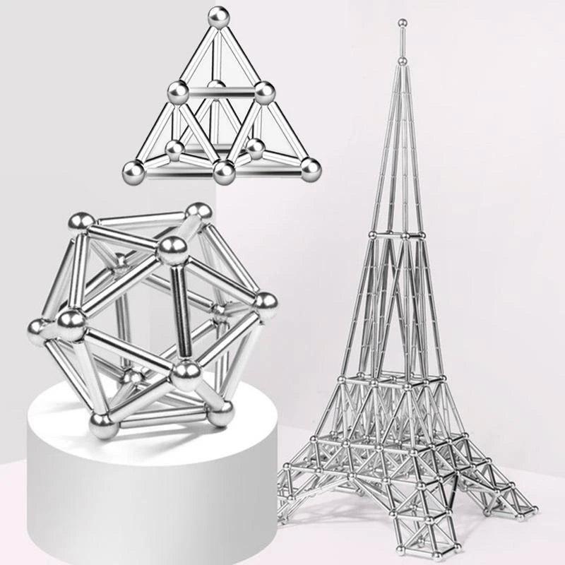 Innovative magnetiske klodser – kreativ byggeleg for børn