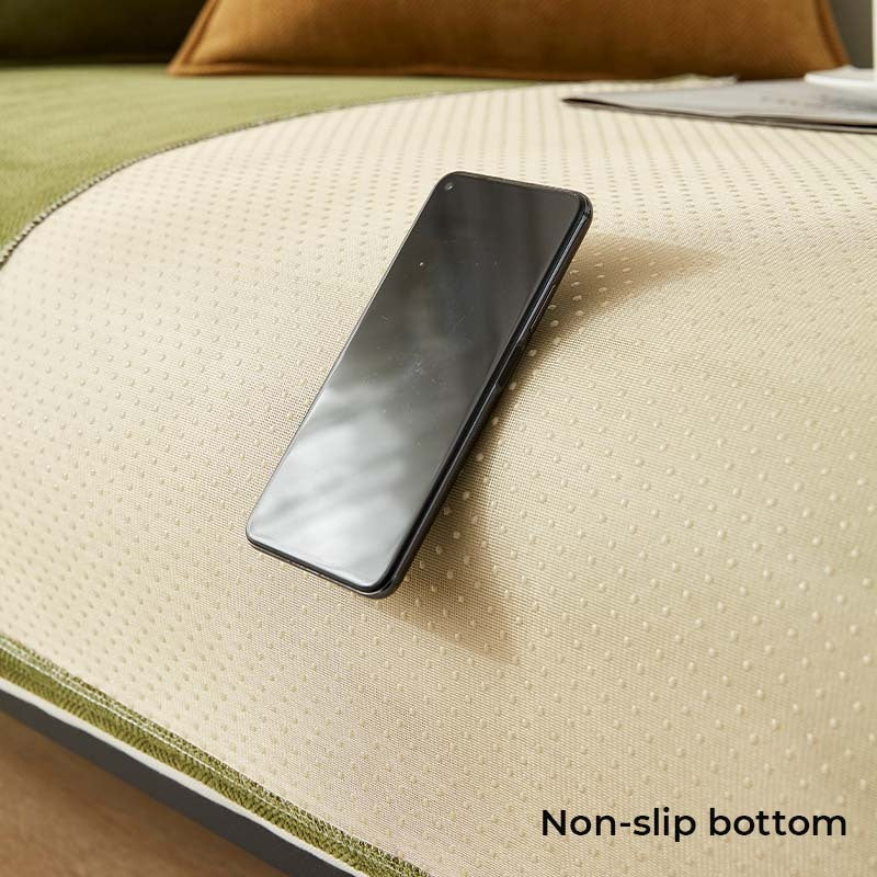 AestheticCover™ | Sofabetræk i chenille med sildebensmønster