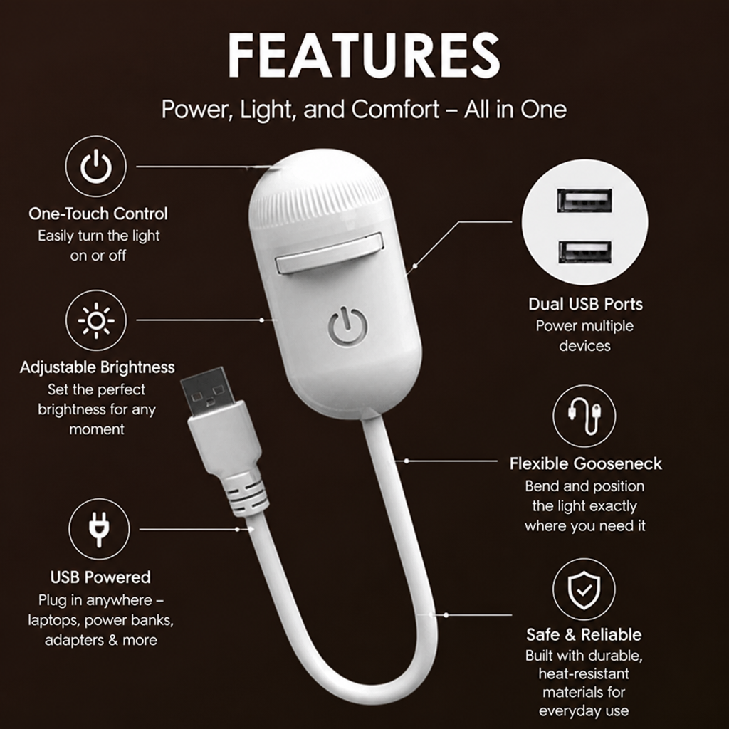 2-i-1 stjerneprojektor og varmt natlys med udskiftelige folier, USB-drevet