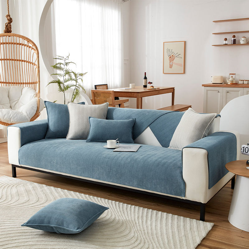 AestheticCover™ | Sofabetræk i chenille med sildebensmønster