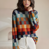Dame Sweater med Høj Krave