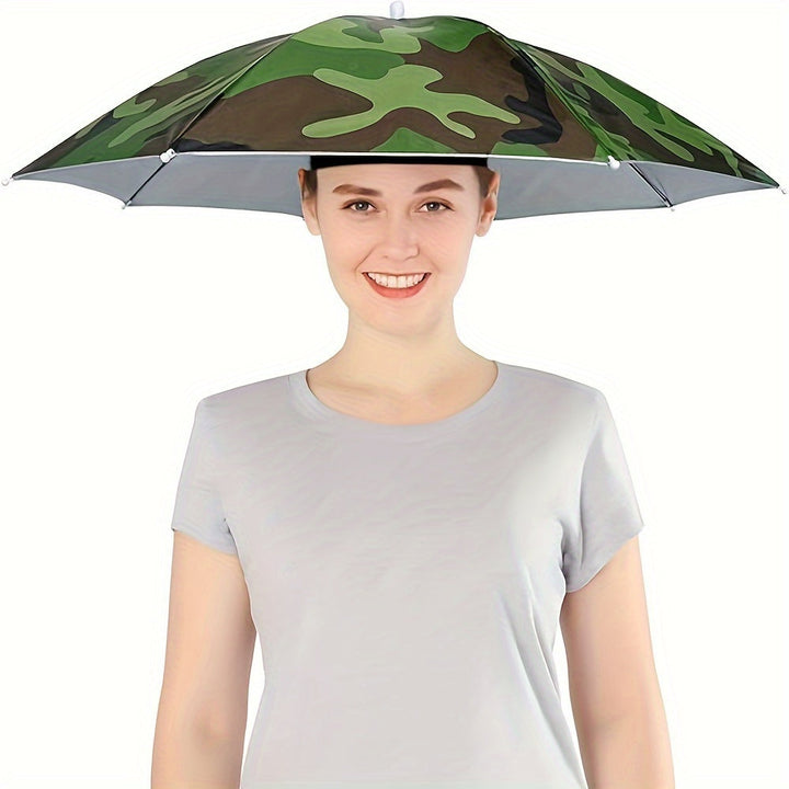 SunShade paraplyhat – let, UV-beskyttende og håndfri