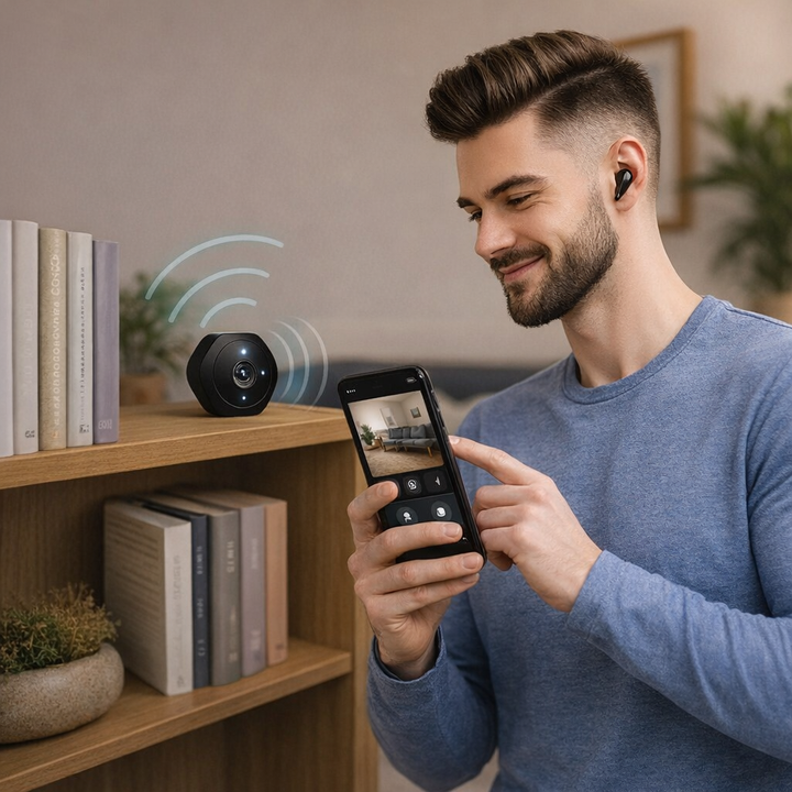 WiFi Mini-overvågningskamera