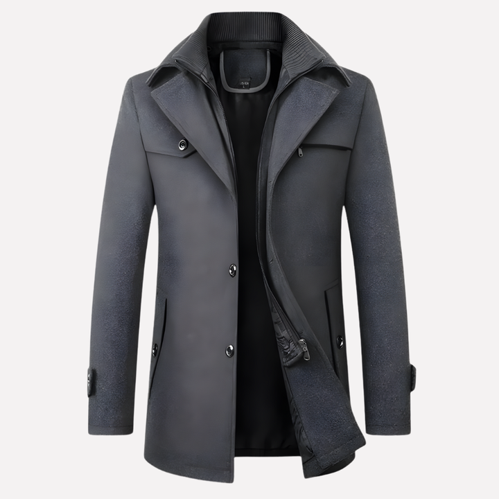 Herre Notched-Collar Frakke