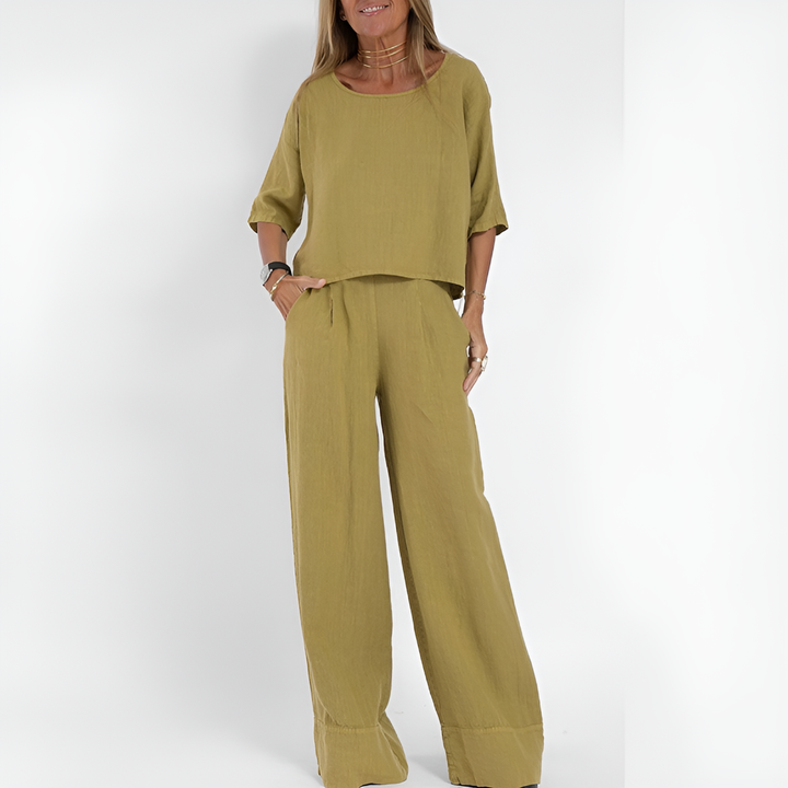 Dame Relaxed Fit To-delt Sæt