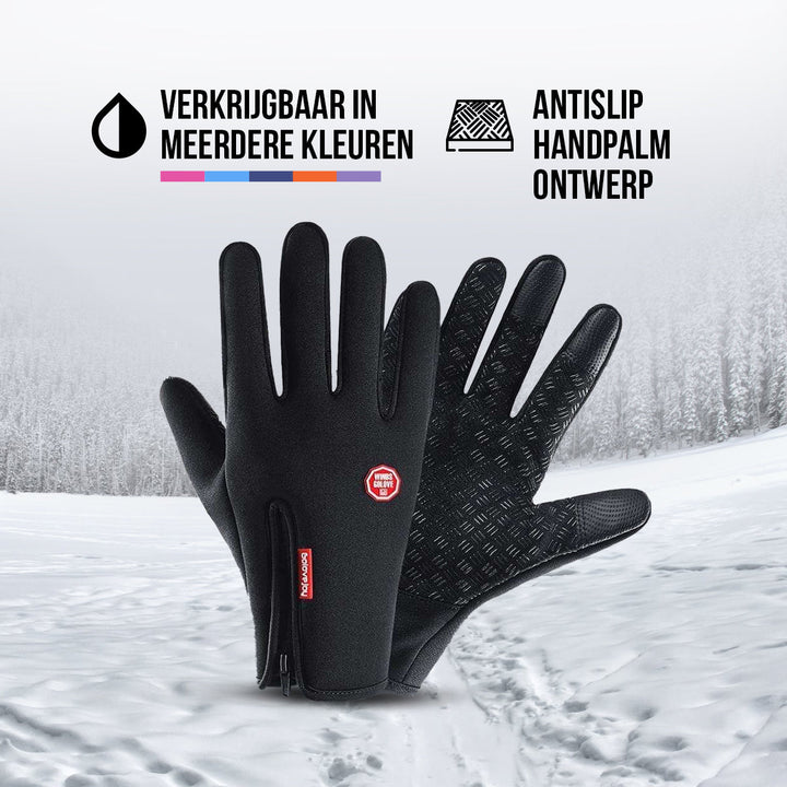 Termohandsker vindtætte - varme og kompatible med gadgets
