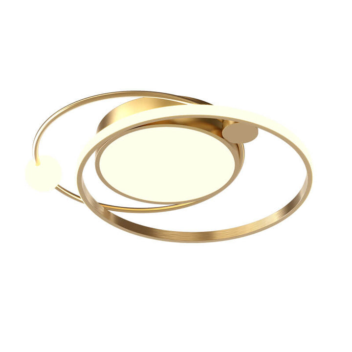 Rund LED-loftlampe | Minimalistisk nordisk design