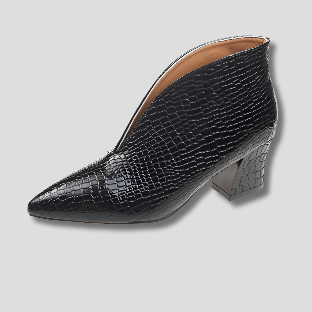 Damestøvler med stiletto-design