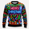 Unisex neon juletrøje