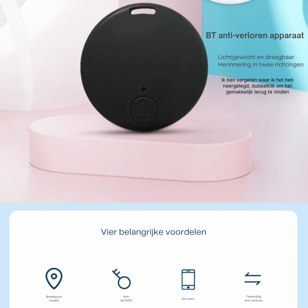 3x mini GPS-tracker - lokaliseringsenhed til bil og nøgler