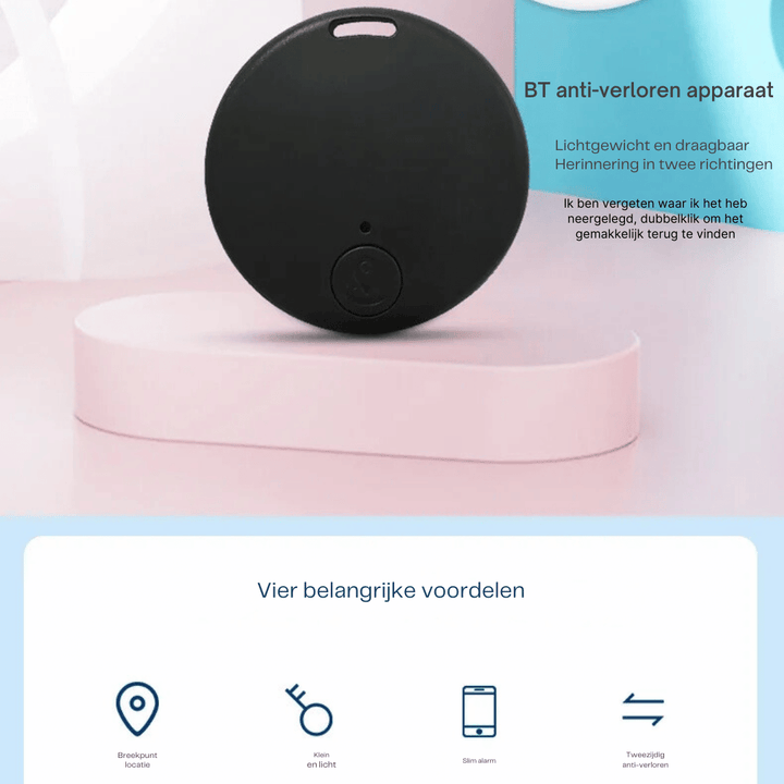 3x mini GPS-tracker - lokaliseringsenhed til bil og nøgler