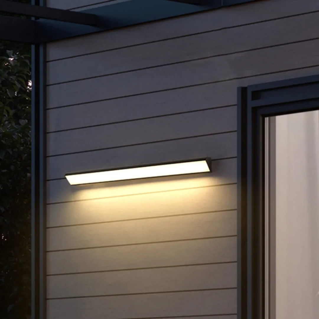 Udendørs LED-væglampe | Vandtæt og moderne lys til terrasser og indgange