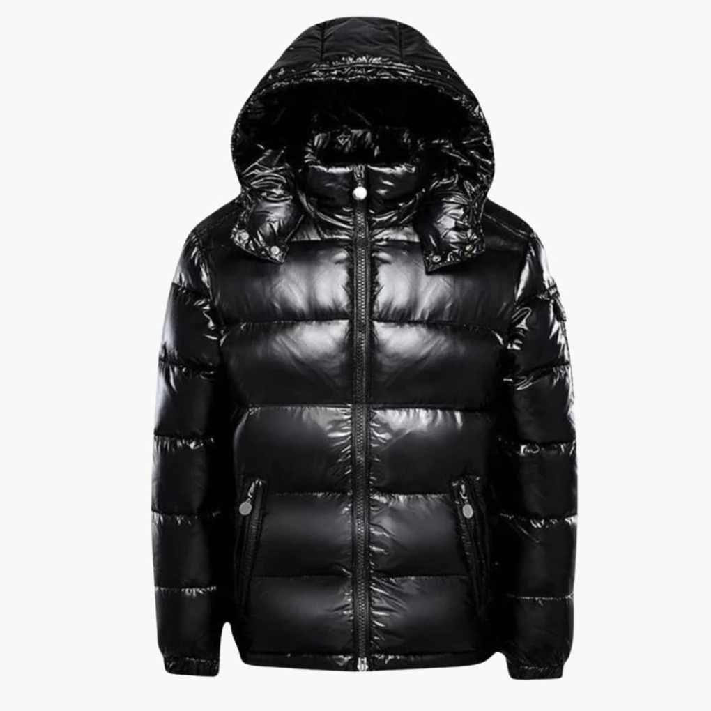 Unisex Puffer Jakke med Hætte Udsalgspris