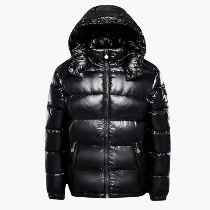 Unisex Puffer Jakke med Hætte Udsalgspris