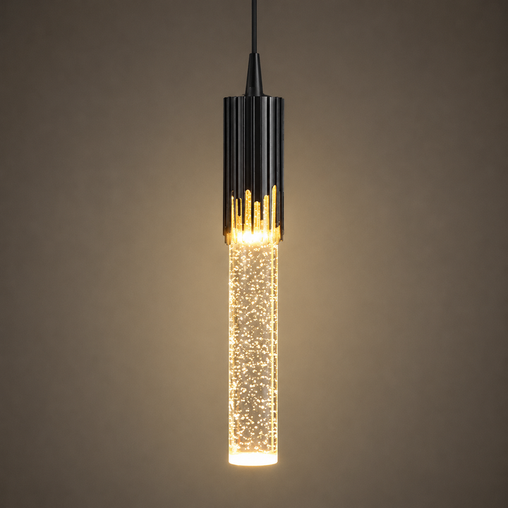 Cylinderformet glaspendel – Lustreau