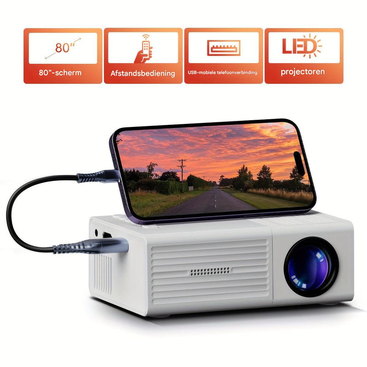Ultraklar miniprojektor (3000 lumen) - LumoBeam