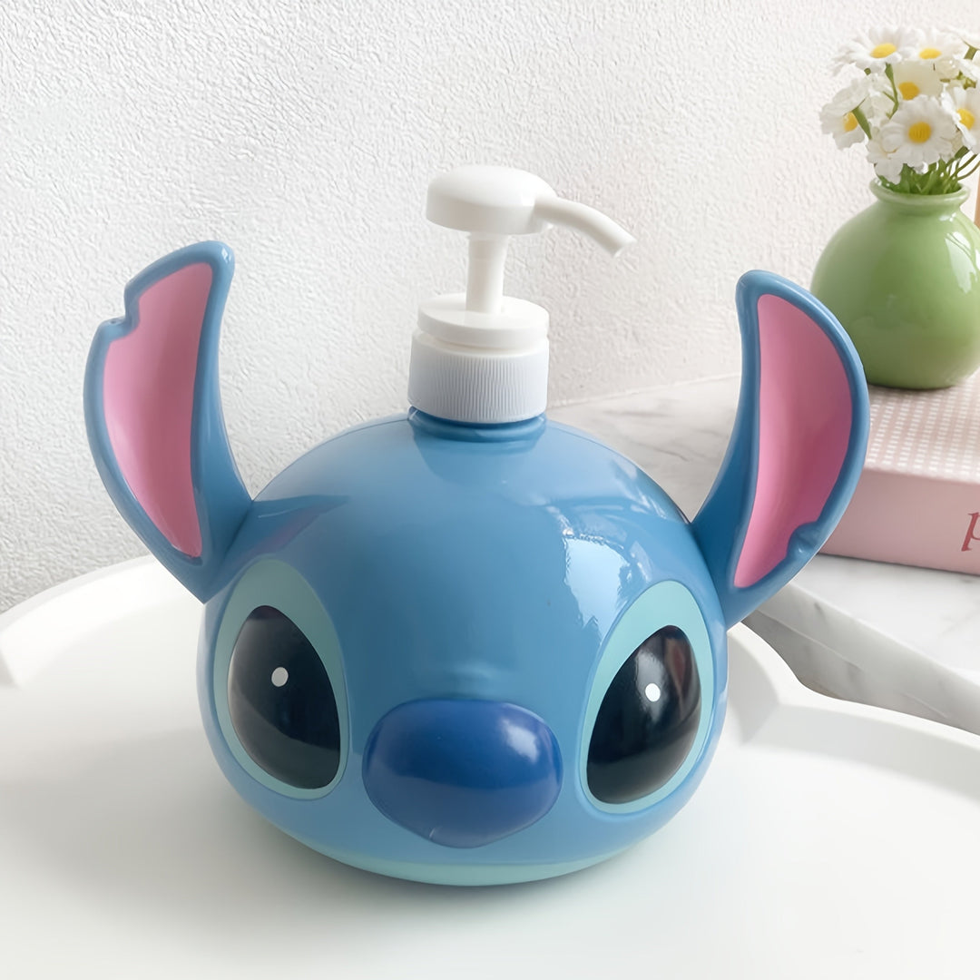 Shampoodispenser i PVC med Disney Stitch – perfekt til badeværelse og køkken