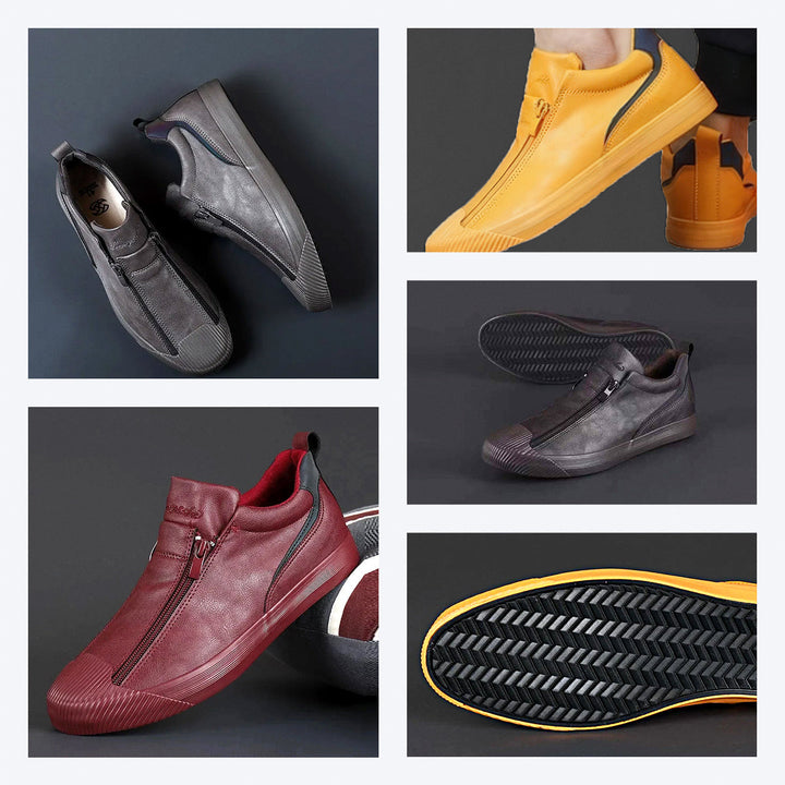Sneakers til mænd med lynlås og komfort – Noah