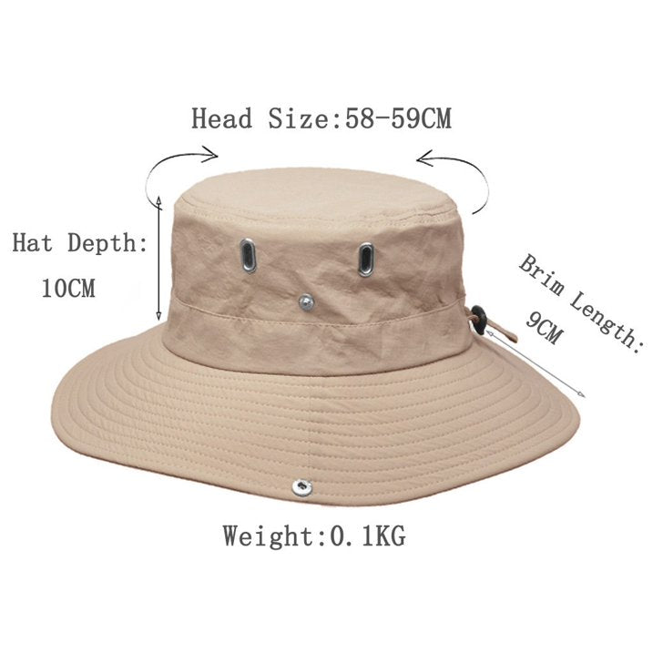 SUNSAFE-hat – Åndbar solhat med UV-beskyttelse til udendørseventyr