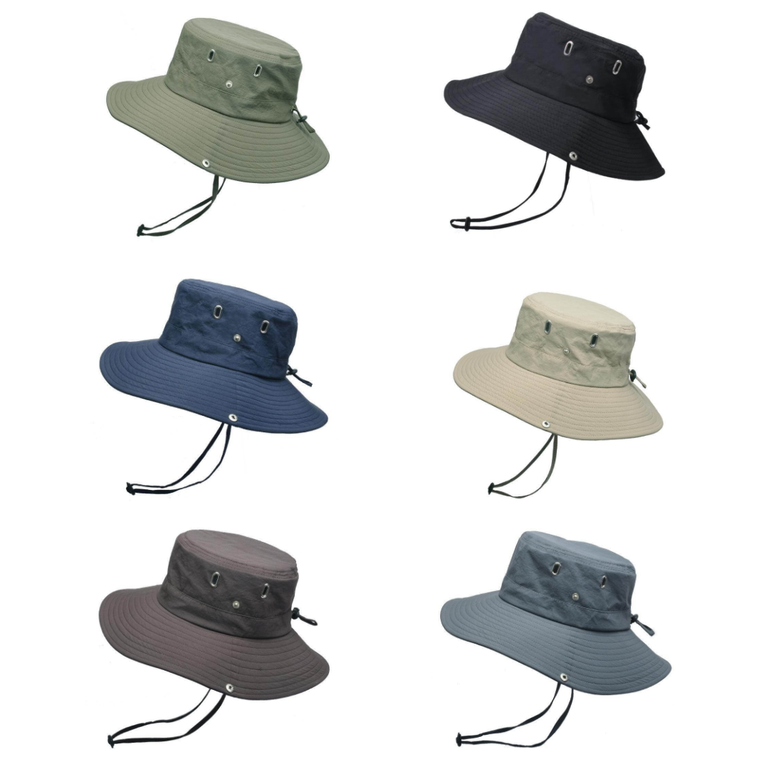 Outdoor-bøttehat med UV-beskyttelse – Stormtrail