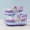Kids' Light-Up Roller Sko