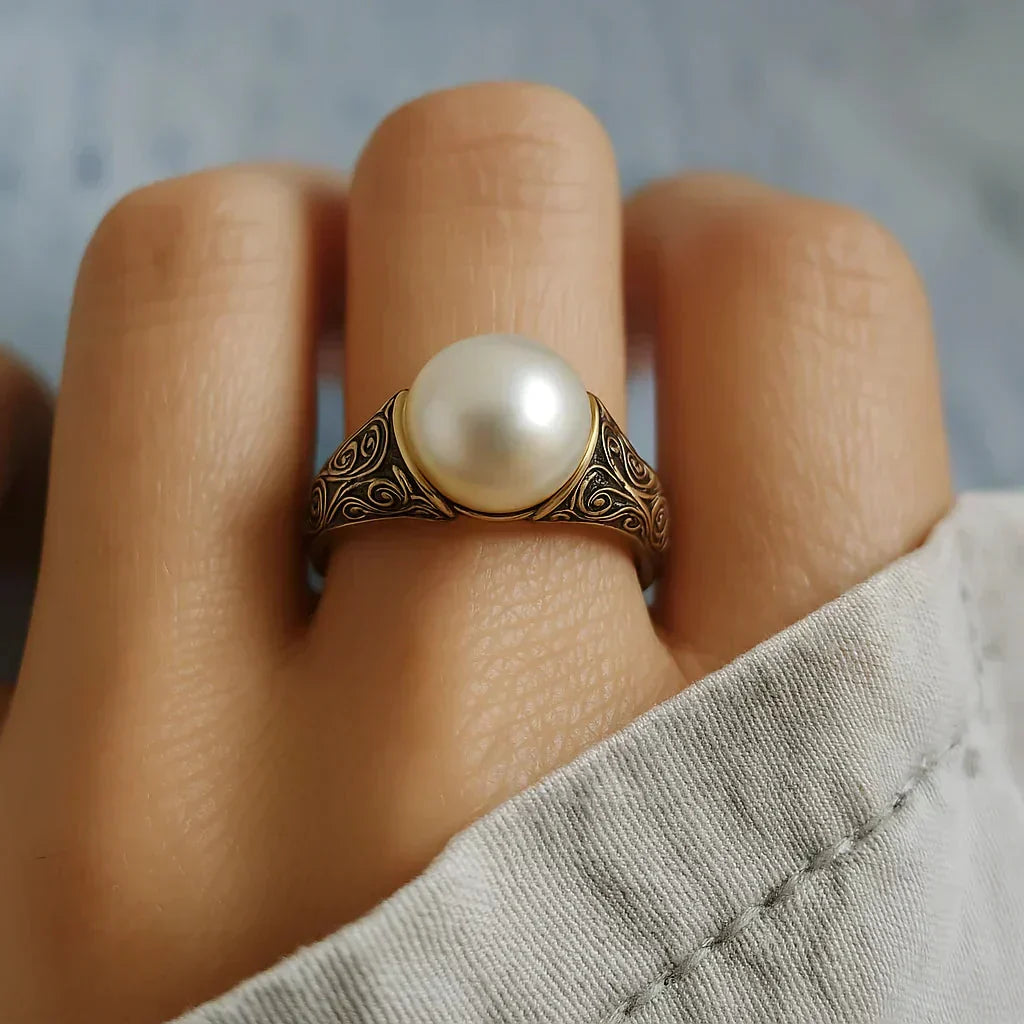 Charm - Vintage hjelmring