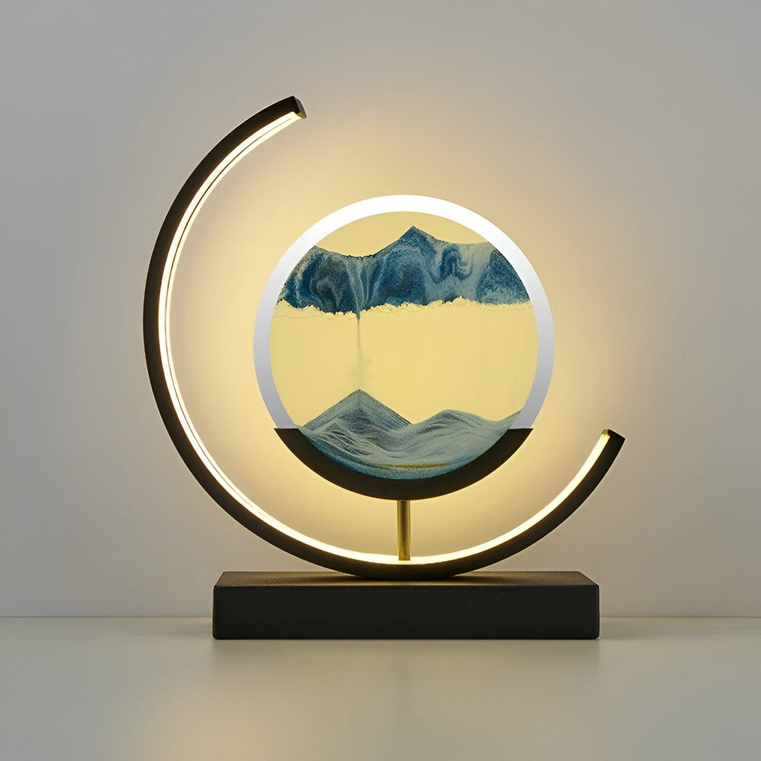 Sand Glow – sandlampe med fjernbetjening og dæmpningsfunktion