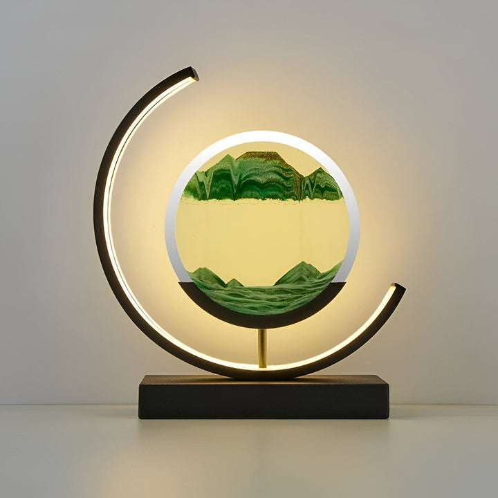 Sand Glow – sandlampe med fjernbetjening og dæmpningsfunktion