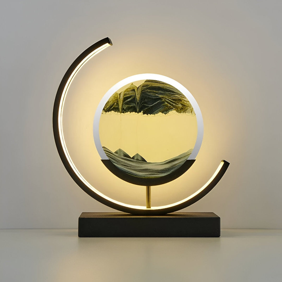 Sand Glow – sandlampe med fjernbetjening og dæmpningsfunktion
