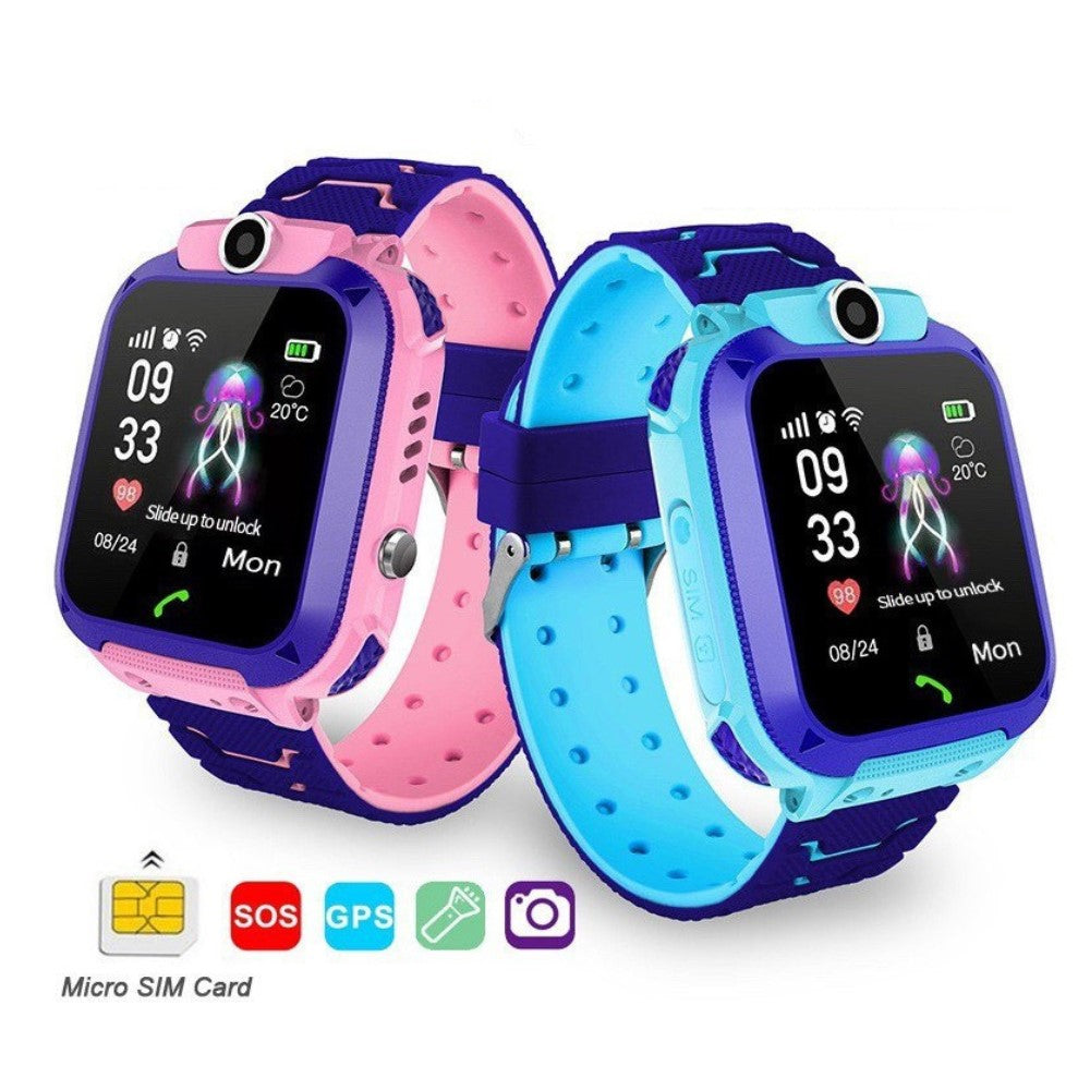Smartwatch til børn med GPS, kamera & SOS-knap