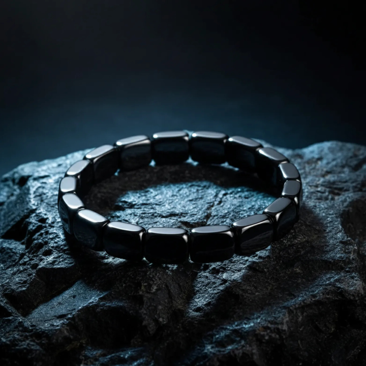 Hæmatit-armbånd til mænd – Elegance, styrke & stilfuld energi