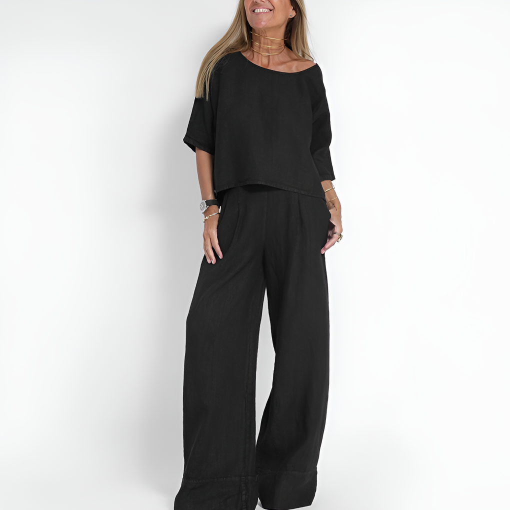 Dame Relaxed Fit To-delt Sæt