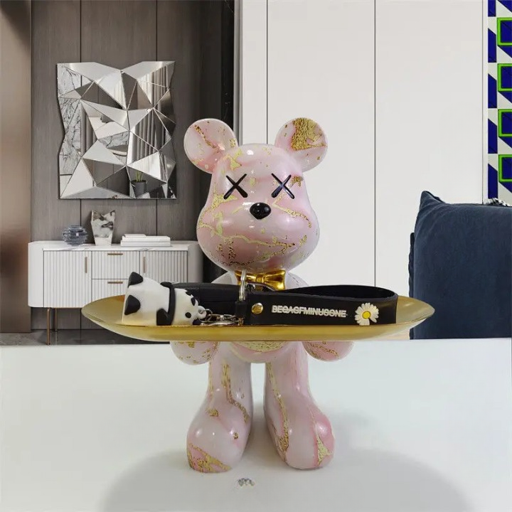 Dekorativ Opbevaringsfigur – Bordbjørn Bruno