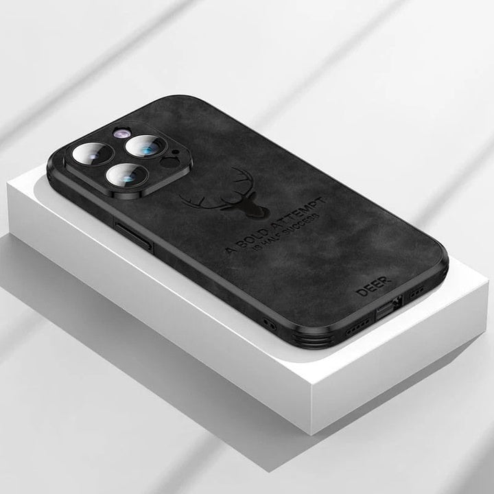 Luksus iPhone-cover i hjorteskind - Veltro