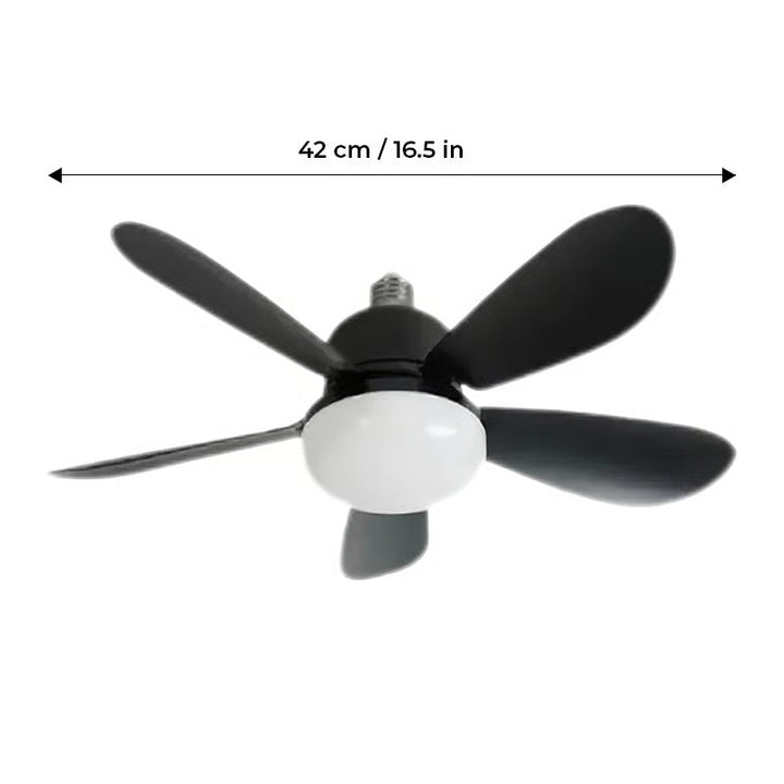 BreezeLux | Loftventilator med lys 2-i-1