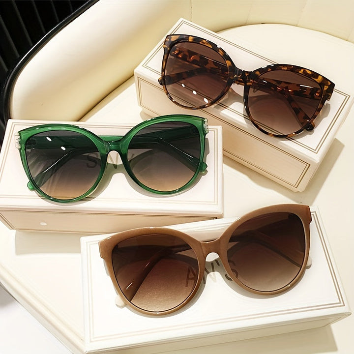 Luksus cat-eye solbriller til kvinder – oversize og stilfulde til solskinsdage