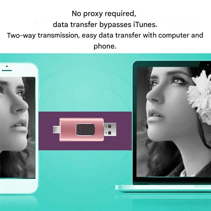 USB-stik 4-i-1 til alle enheder - DataFlex
