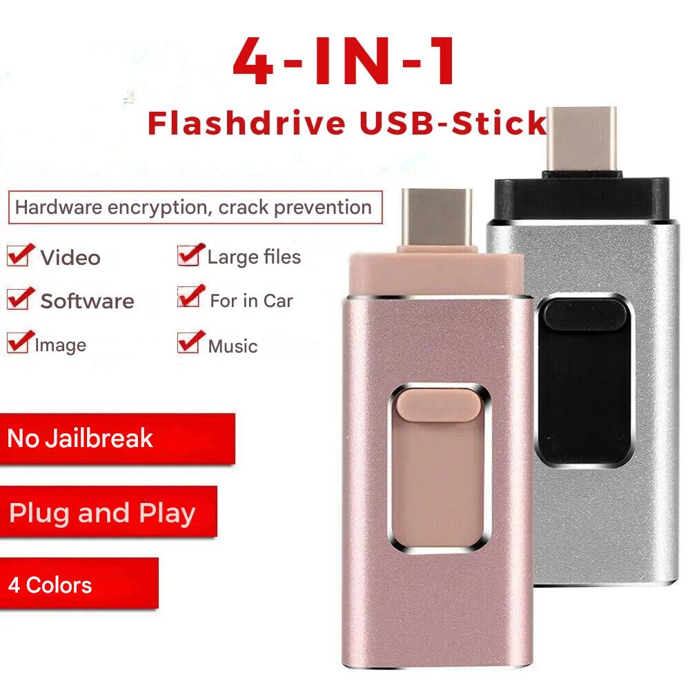 USB-stik 4-i-1 til alle enheder - DataFlex