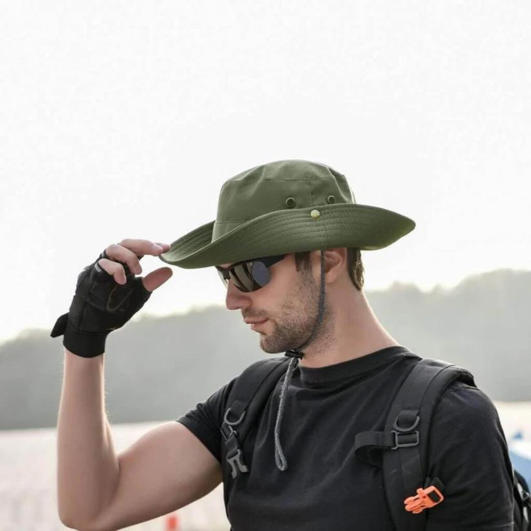 Outdoor-bøttehat med UV-beskyttelse – Stormtrail